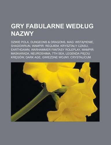 Gry Fabularne Wed Ug Nazwy