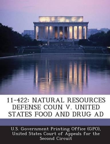 11-422: Natural Resources Defense Coun V. United States Food and Drug Ad(English)