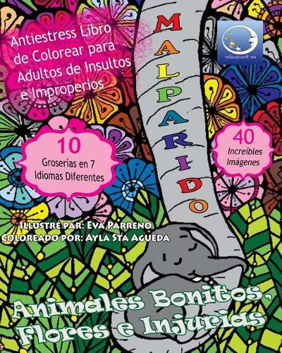 ANTI-ESTRES Libro De Colorear Para Adultos De Insultos E Improperios