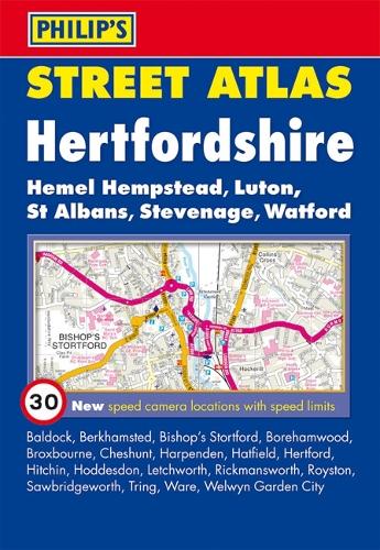 Philip's Street Atlas Hertfordshire: Pocket Edition(Philip's Street Atlas)