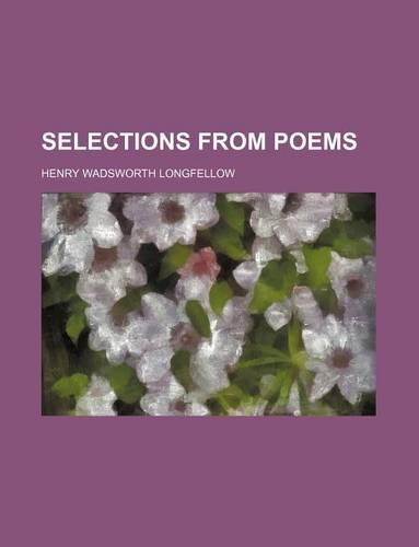 Selections from Poems