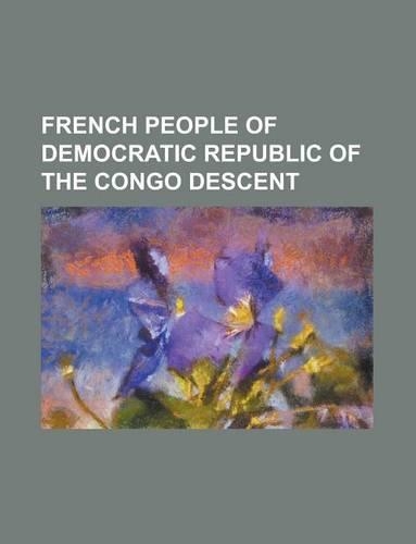 French People of Democratic Republic of the Congo Descent