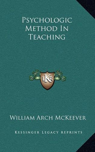 Psychologic Method in Teaching