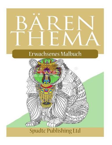 Bären Thema: Erwachsenes Malbuch