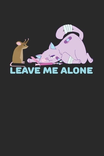 Leave Me Alone: Notebook A5 for Anime Merch, Yami Kawaii and Pastel Goth Lover I A5 (6x9 inch.) I Gift I 120 pages I Dotted I Dot Grid