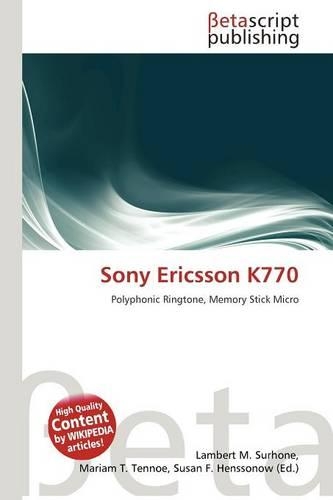 Sony Ericsson K770