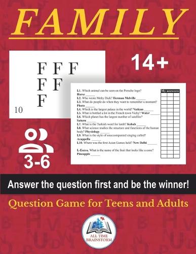 Answer First: A Family Question Game for Teens and Adults