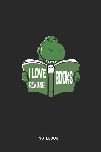I Love Reading Books Notebook