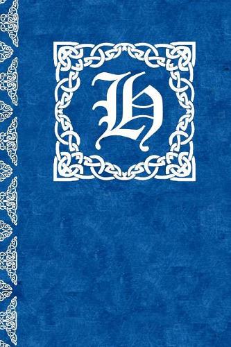 H Monogram Scottish Celtic Journal/Notebook