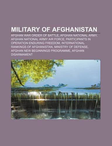 Military of Afghanistan