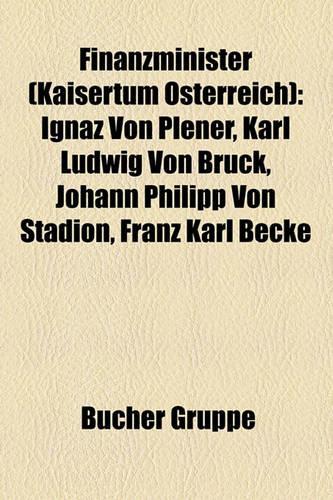 Finanzminister (Kaisertum Osterreich)