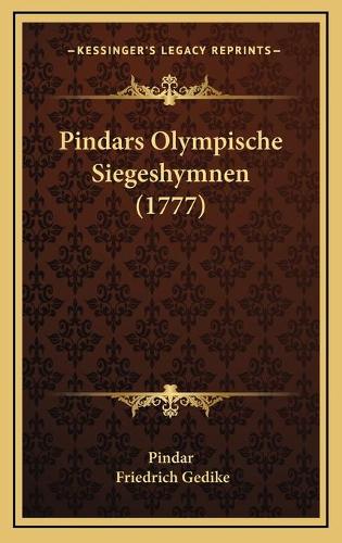 Pindars Olympische Siegeshymnen (1777)