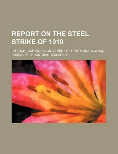 Report on the Steel Strike of 1919