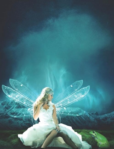 Dreamland Fairy Notebook, Journal, Composition Book 100 pages