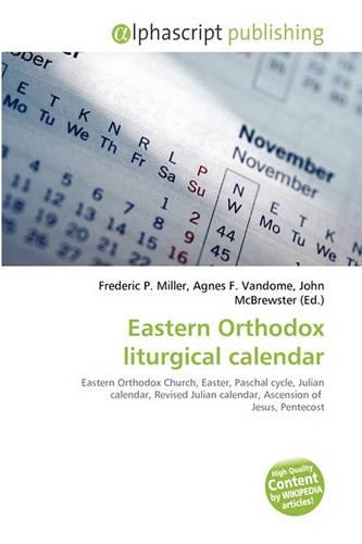 Eastern Orthodox Liturgical Calendar