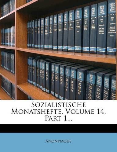 Sozialistische Monatshefte, 1. Band
