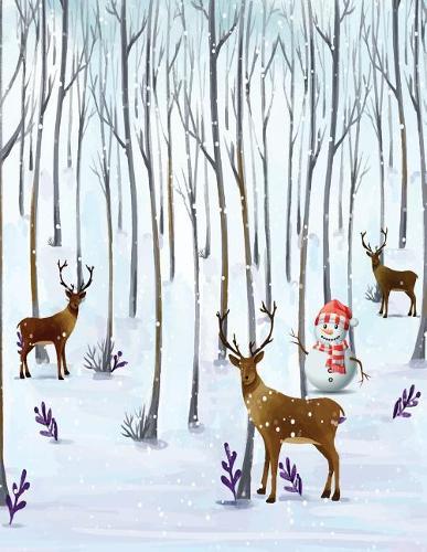 Write Your Own Comic Book: Episode and Title Feature on Top, Christmas Party Book Gift, Xmas Hny 2019, Variety of Templates, 8.5x11,120 Pages of Drawing-Paneled Paper, Illustr