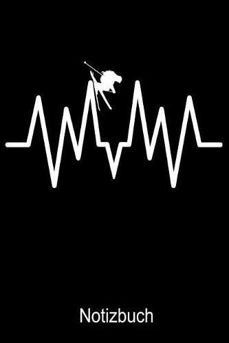 SKI Notizbuch: Notizbuch A5 liniert 120 Seiten, Notizheft / Tagebuch / Reise Journal, perfektes Geschenk für Skifahrer Spieler