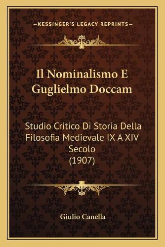 Il Nominalismo E Guglielmo Doccam