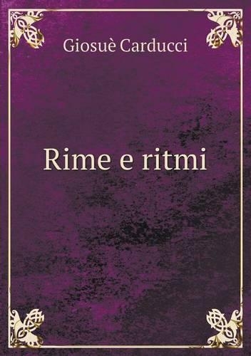 Rime e ritmi: (Italian)