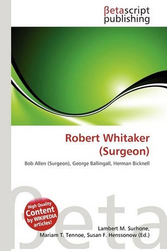 Robert Whitaker (Surgeon)