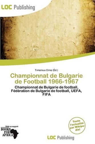 Championnat de Bulgarie de Football 1966-1967