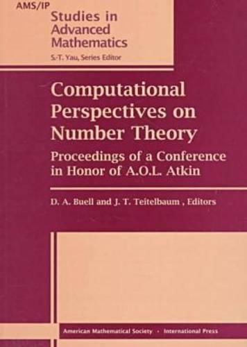 Computational Perspectives on Number Theory: (AMS/IP Studies in Advanced Mathematics)