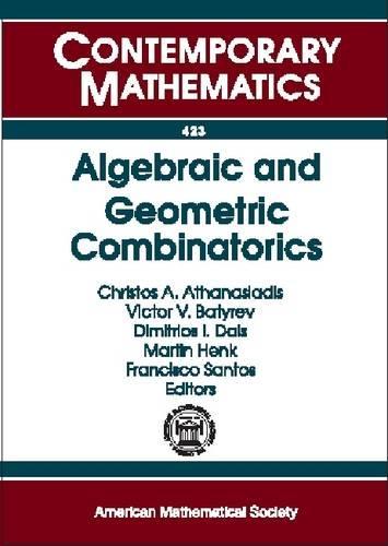 Algebraic and Geometric Combinatorics: (Contemporary Mathematics)
