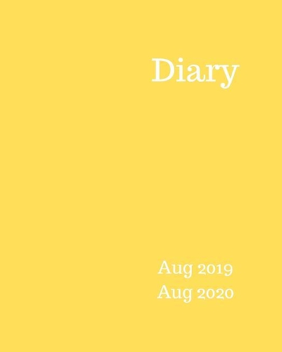 Diary Aug 2019-Aug 2020