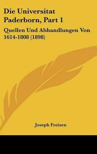 Die Universitat Paderborn, Part 1