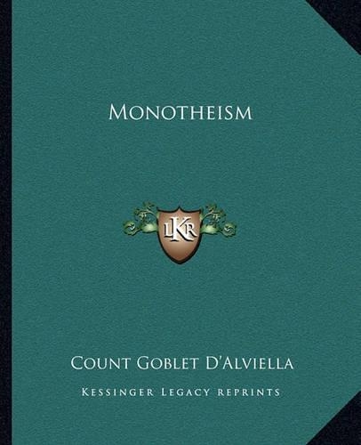 Monotheism: (English)