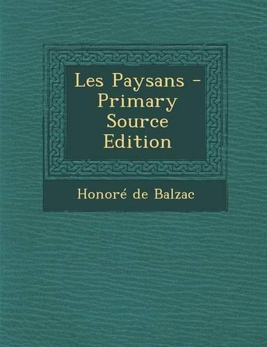 Les Paysans: (French)