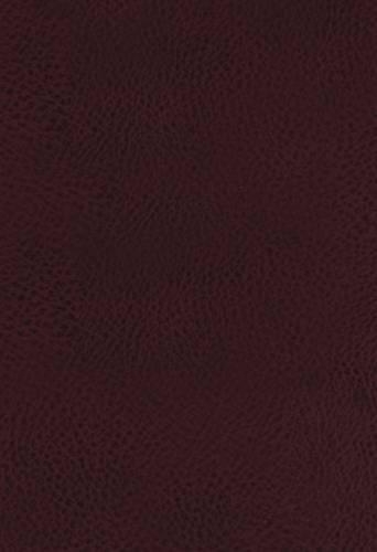 KJV, The King James Study Bible, Bonded Leather, Burgundy, Thumb Indexed, Red Letter, Full-Color Edition