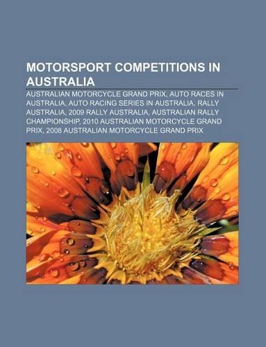 Motorsport Competitions in Australia