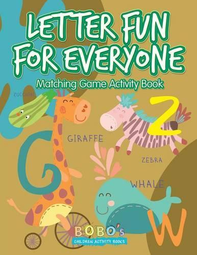 Letter Fun for Everyone Matching Game Activity Book