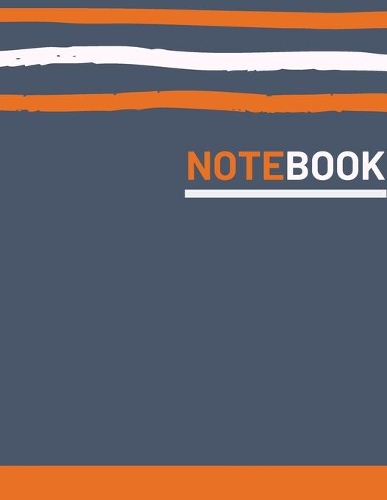 Notebook: (Diary, Journal) 8.5 x 11 inches Wide Ruled With Margin - 100 Pages