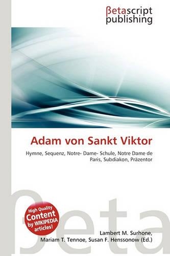 Adam Von Sankt Viktor