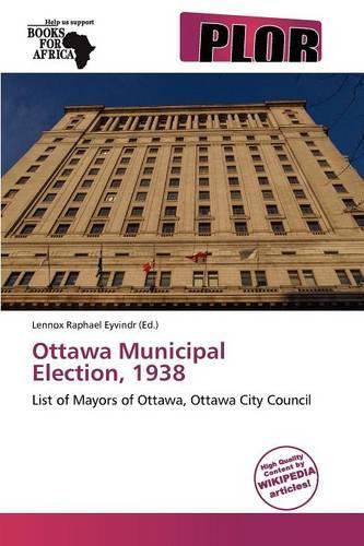 Ottawa Municipal Election, 1938