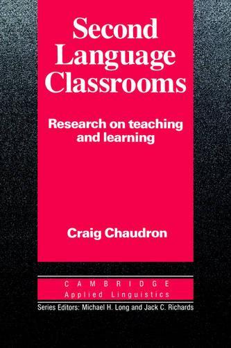 Second Language Classrooms: Research on Teaching and Learning