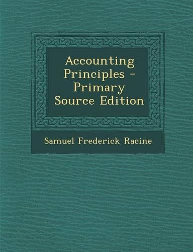 Accounting Principles
