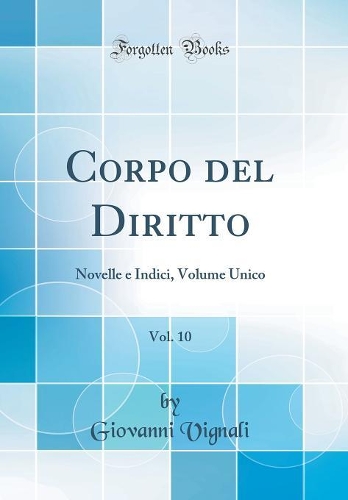 Corpo del Diritto, Vol. 10