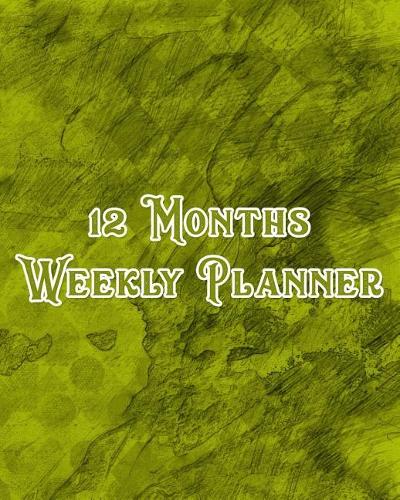 12 Month Weekly Planner