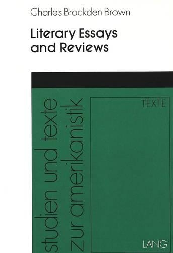 Literary Essays and Reviews