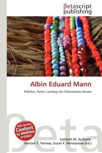 Albin Eduard Mann: (German)