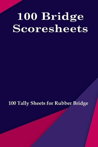 100 Bridge Scoresheets