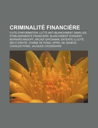 Criminalite Financiere