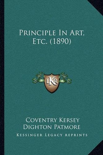 Principle in Art, Etc. (1890): (English)