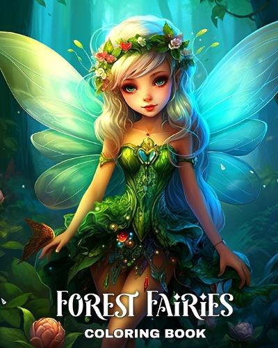 Forest Fairies Coloring Book