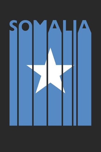 Vintage Somalia Notebook - Retro Somalia Planner - Somalian Flag Diary - Somalia Travel Journal
