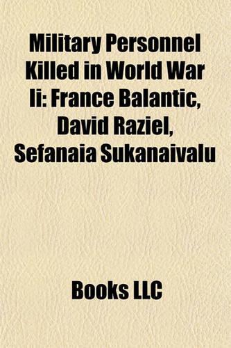 Military Personnel Killed in World War II